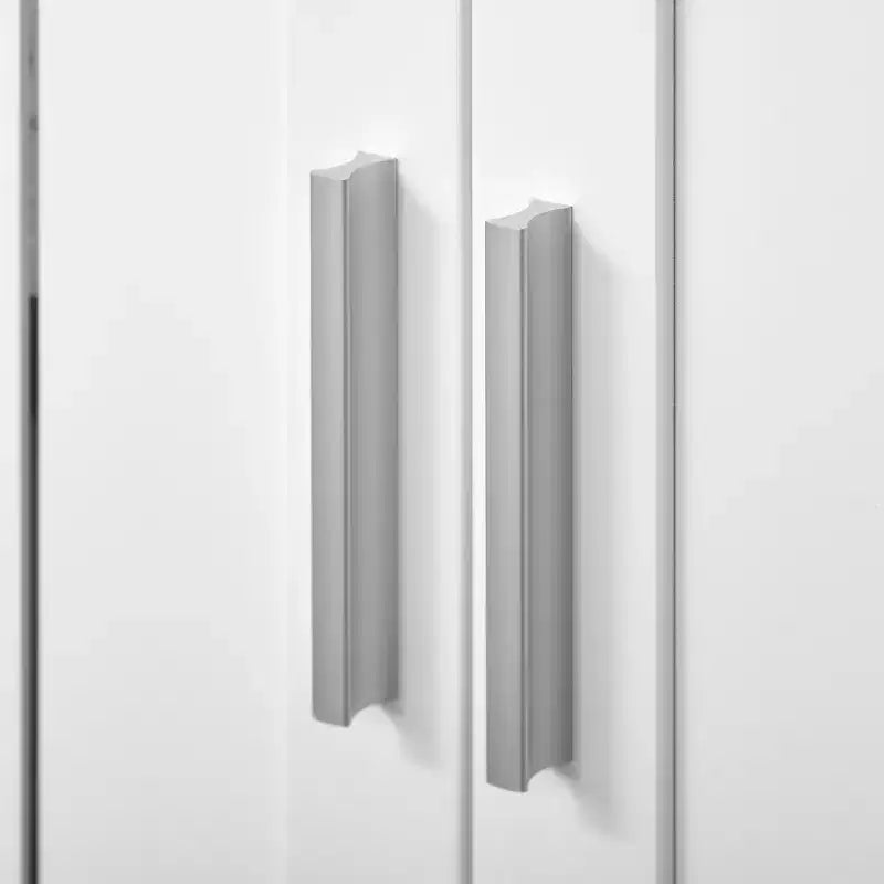 Modern Under Sink Cabinet with 2 Doors, Pedestal Under Sink Bathroom Cupboard with Adjustable Shelf