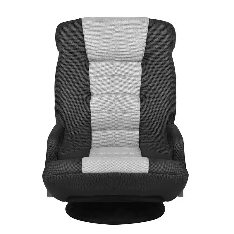 360-Degree Swivel Gaming Floor Chair with Foldable Adjustable Backrest