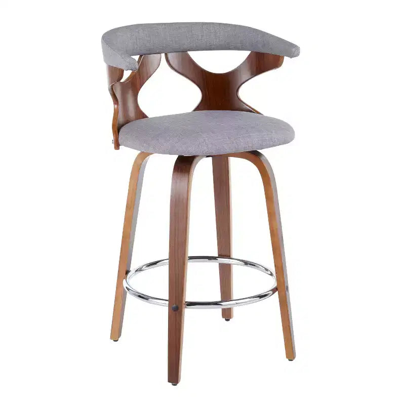 Set of 2 Gardenia Upholstered Counter Height Barstools