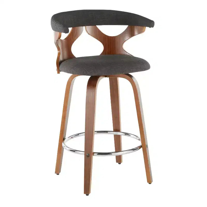 Set of 2 Gardenia Upholstered Counter Height Barstools