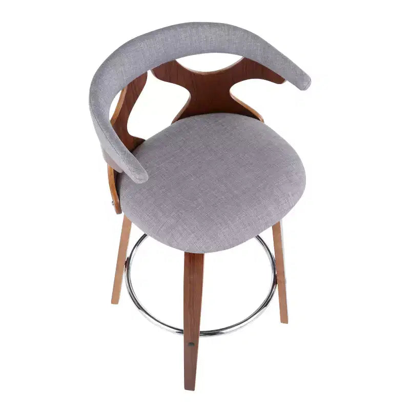 Set of 2 Gardenia Upholstered Counter Height Barstools