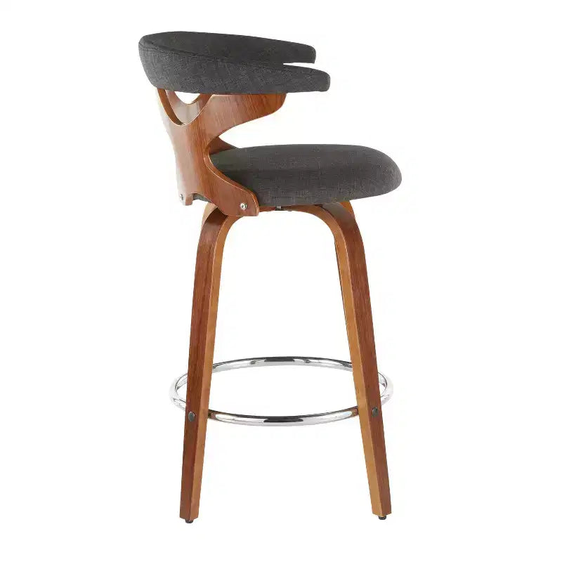 Set of 2 Gardenia Upholstered Counter Height Barstools