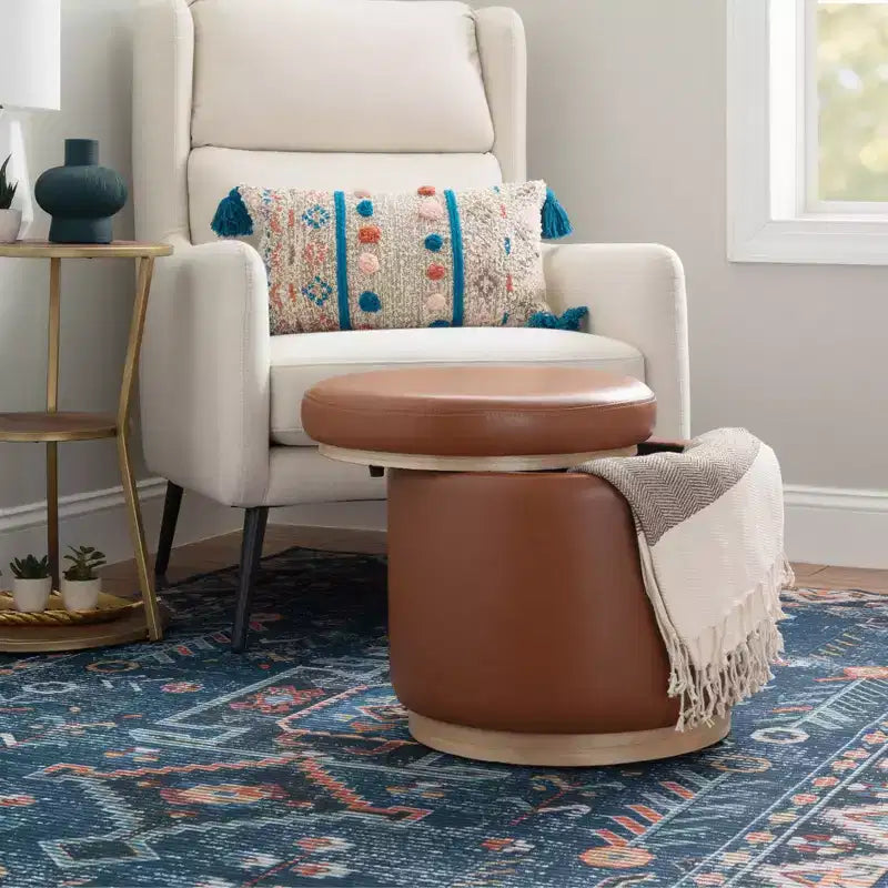 Blanche Storage Ottoman
