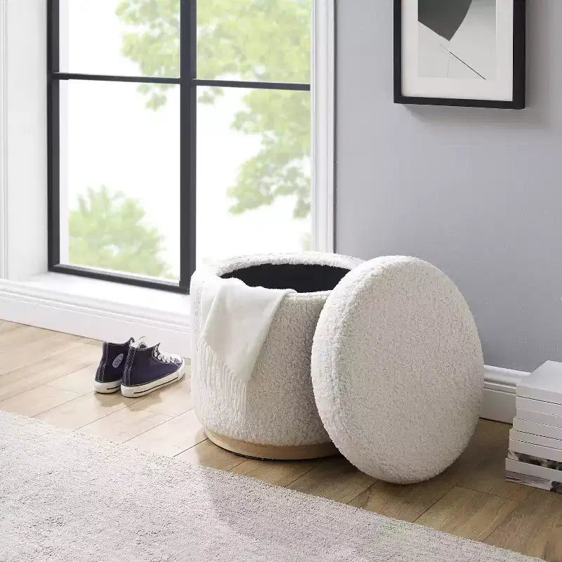 Blanche Storage Ottoman