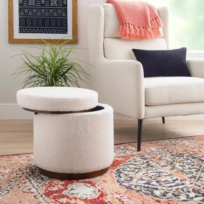 Blanche Storage Ottoman