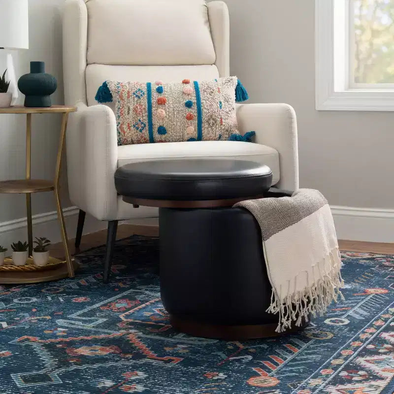 Blanche Storage Ottoman