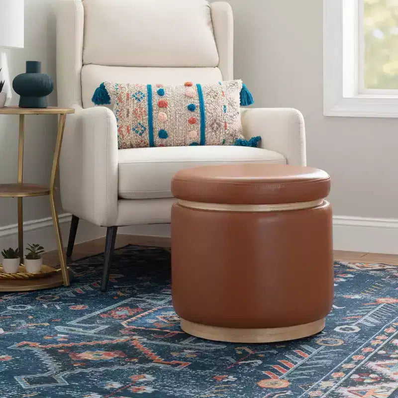 Blanche Storage Ottoman