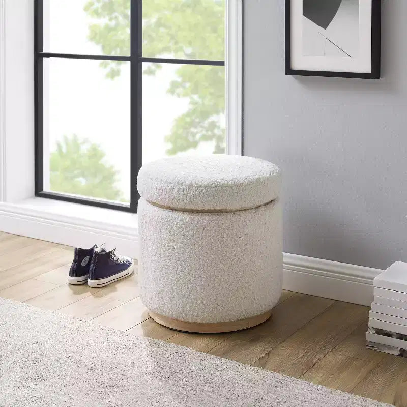 Blanche Storage Ottoman