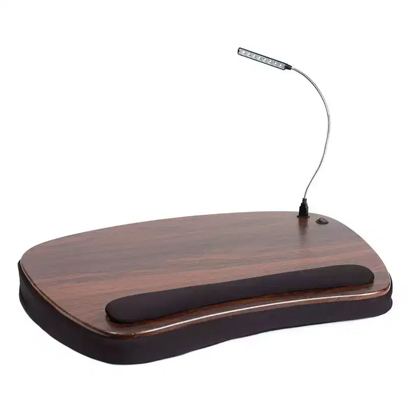 Mini Lap Desk with Memory Foam Cushion for Laptops up to 15" Silver