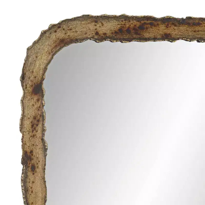 24" x 40" Oxidized Bronze Rectangular Wall Mirror