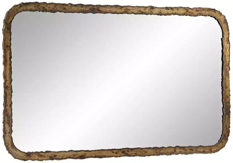 24" x 40" Oxidized Bronze Rectangular Wall Mirror