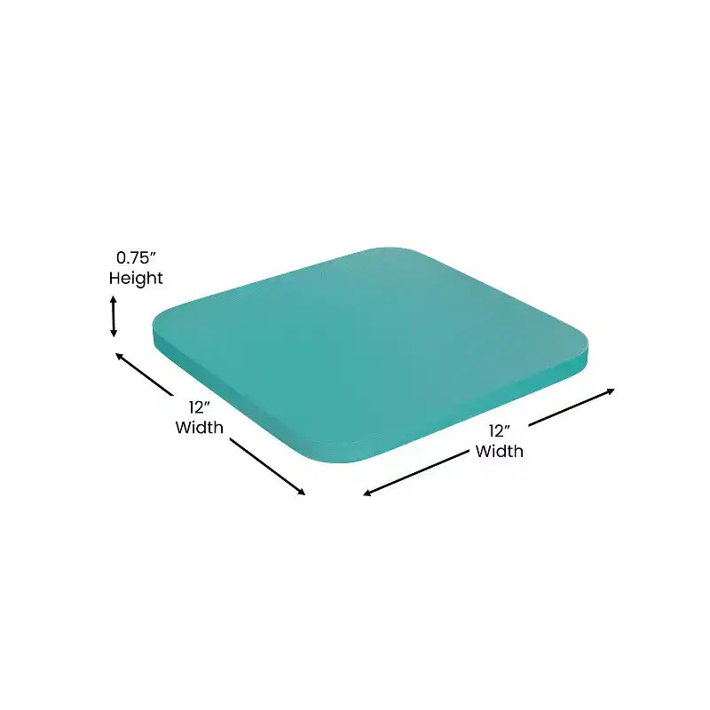 All-Weather Durable Polyresin Seat for Metal Dining Chairs, Counter Stools and Bar Stools