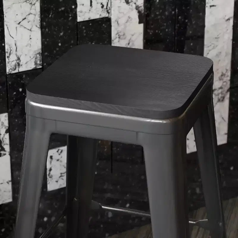 All-Weather Durable Polyresin Seat for Metal Dining Chairs, Counter Stools and Bar Stools