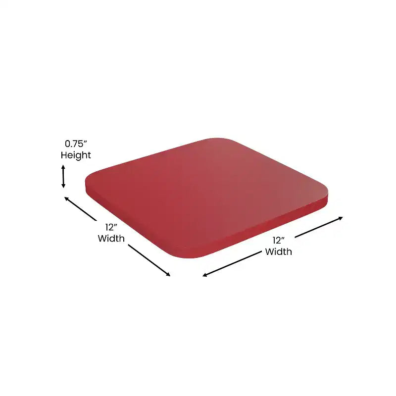 All-Weather Durable Polyresin Seat for Metal Dining Chairs, Counter Stools and Bar Stools